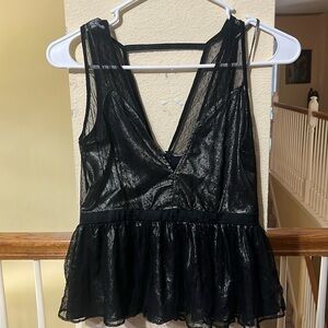 Express sheer top small